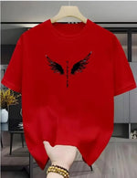 Wings Print T-Shirt