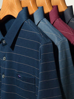 Mens Important Striped Polo